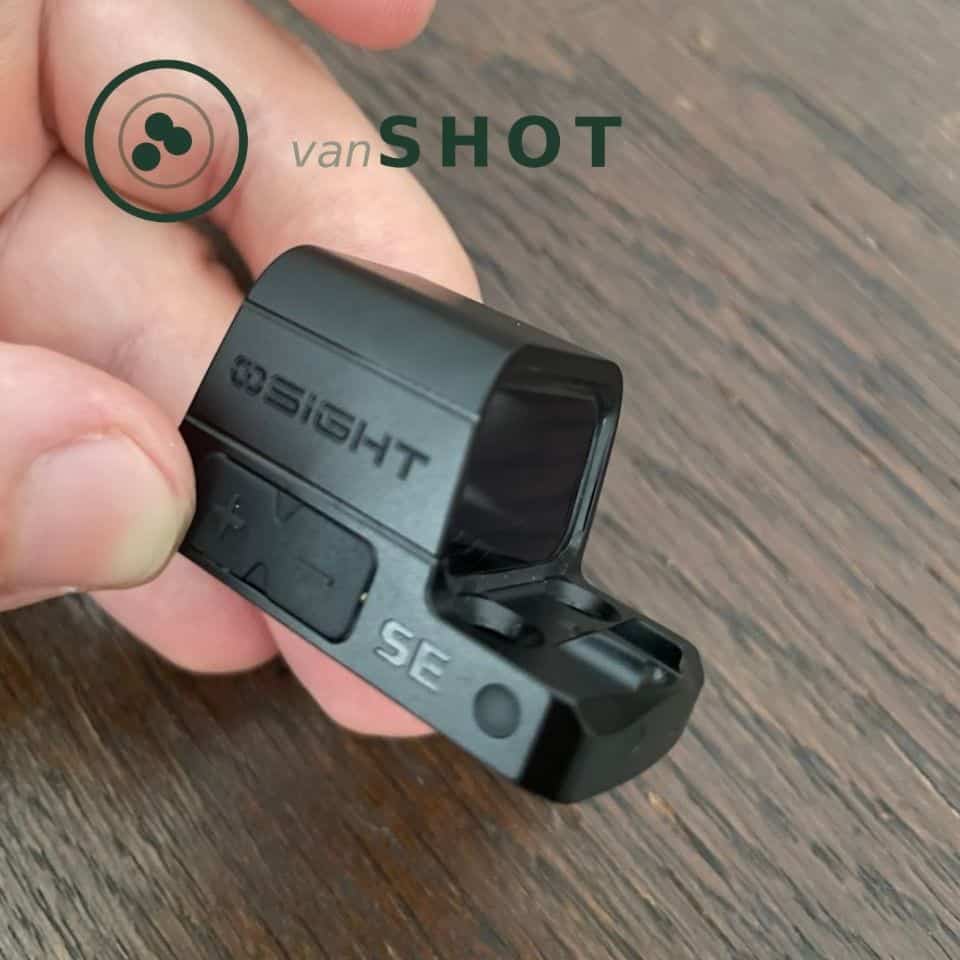 Osight SE - red dot with enclosed emitter